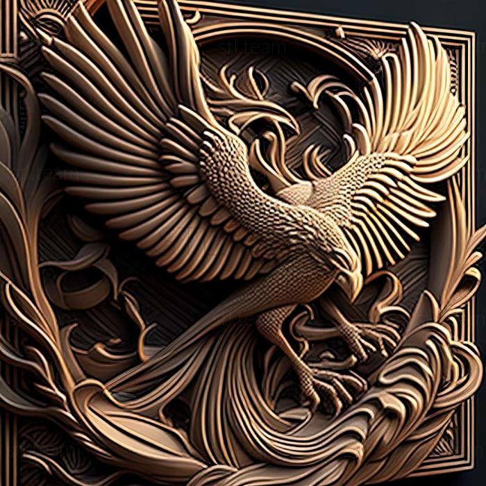 3D model phoenix 3d model (STL)